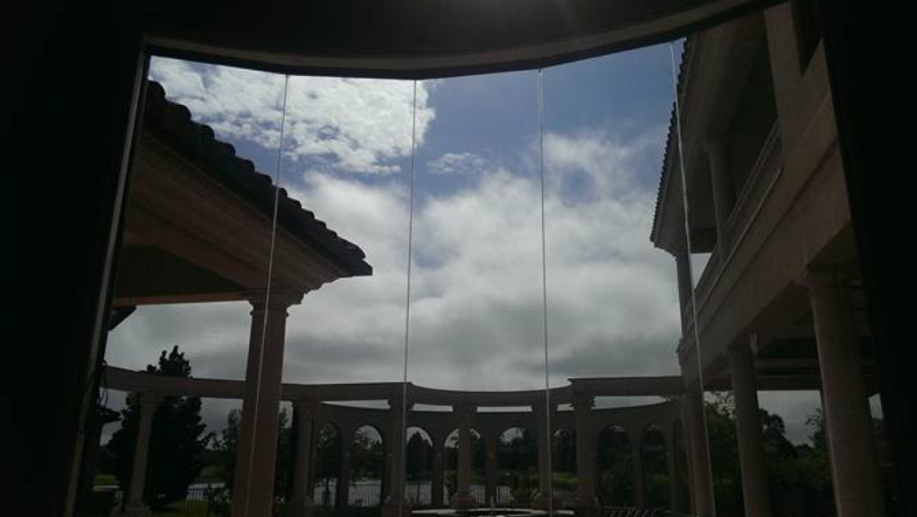 solar film installation